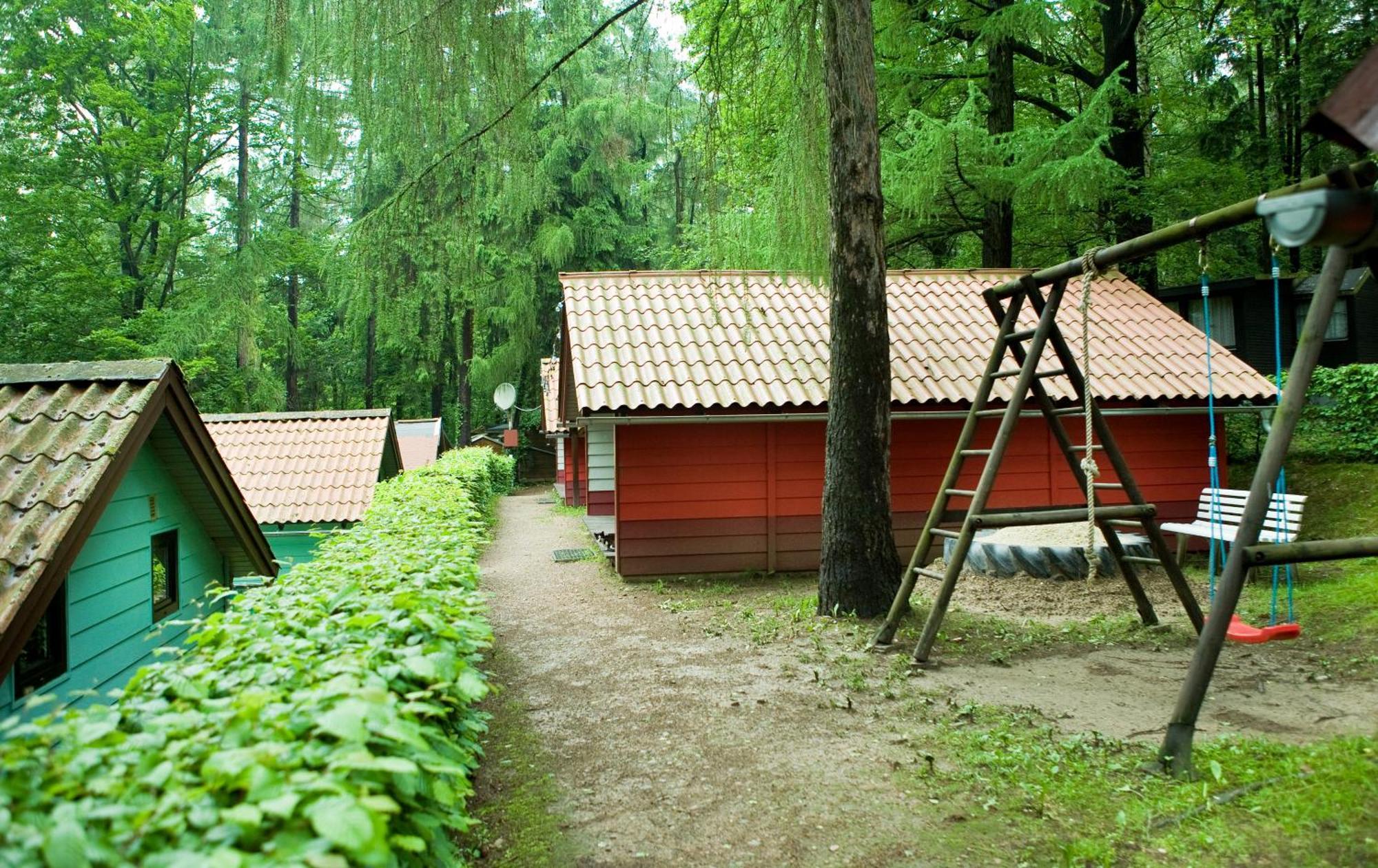 Waldidylle - Bungalows An Der Talsperre Kriebstein Экстерьер фото